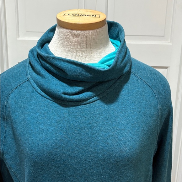 Merrell sz M blue green soft turtleneck hiking/ camping dress - Picture 2 of 7
